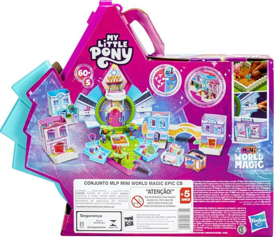 MY LITTLE PONY „Mini World Magic“ rinkinys „Krištolo namelis“