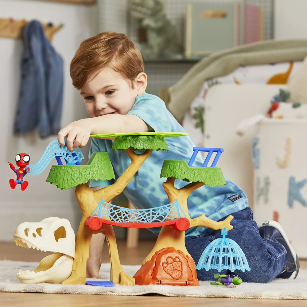 Hasbro Disney Spidey ir jo nuostabūs draugai – Dinowebs Treehouse (F9477)