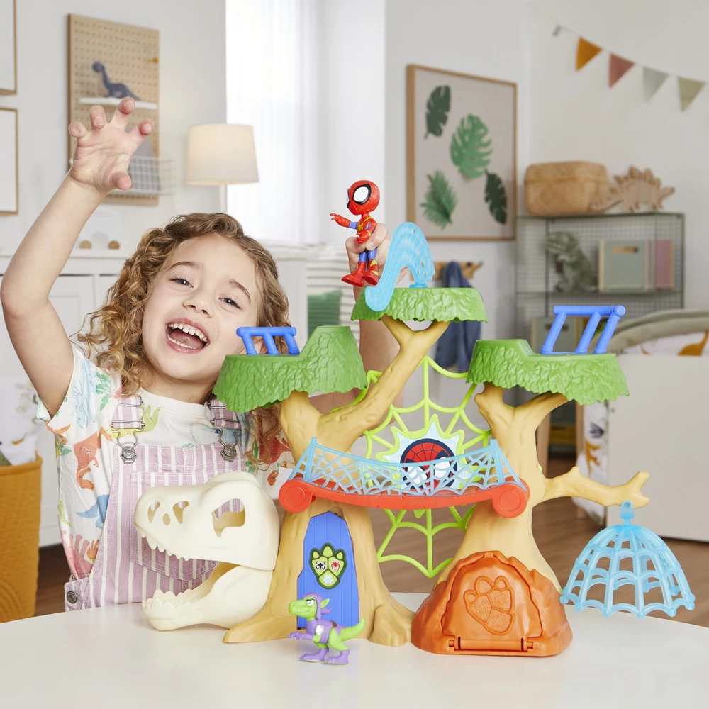 Hasbro Disney Spidey ir jo nuostabūs draugai – Dinowebs Treehouse (F9477)
