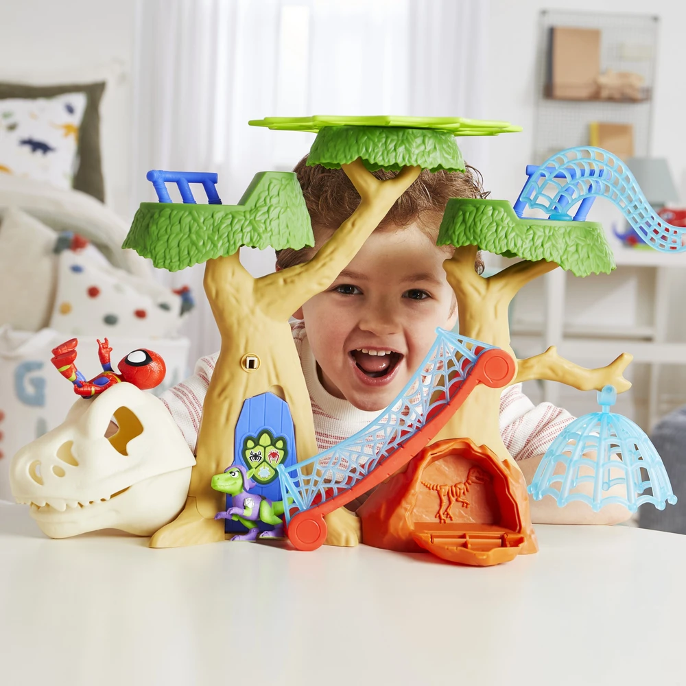 Hasbro Disney Spidey ir jo nuostabūs draugai – Dinowebs Treehouse (F9477)