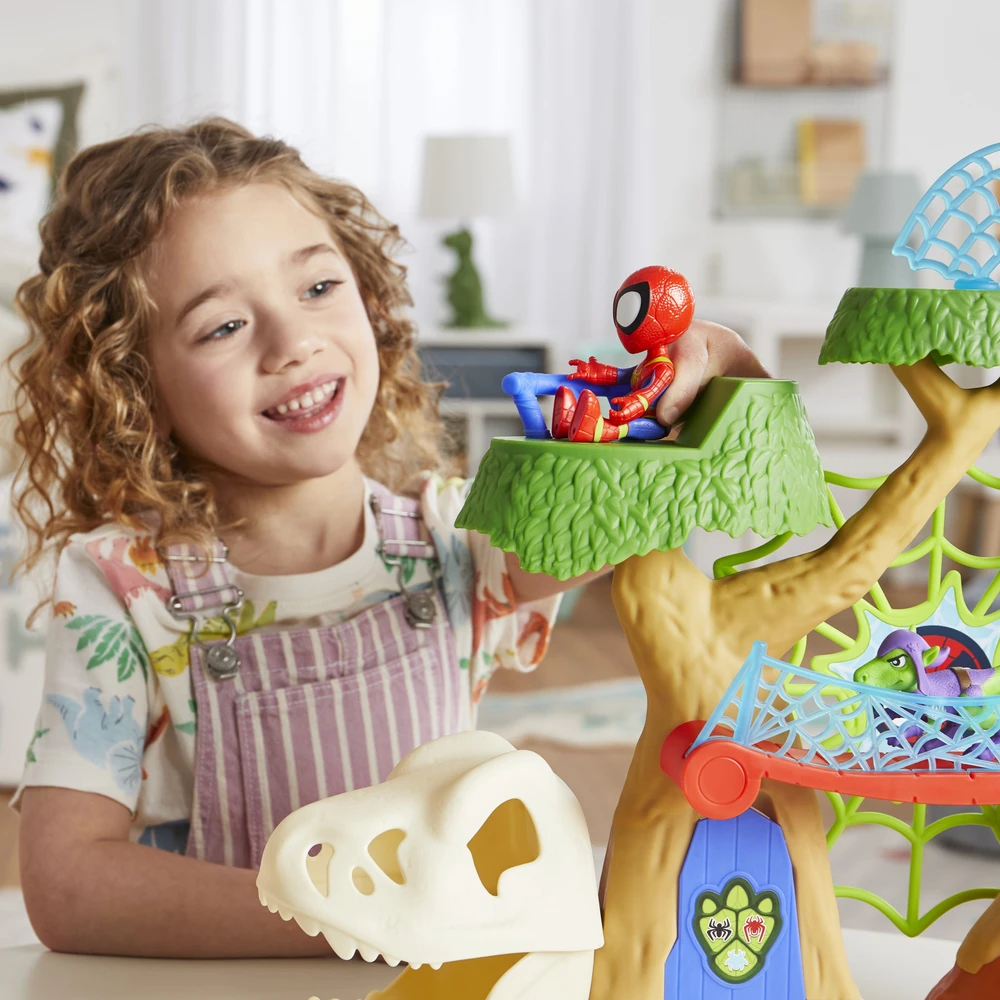 Hasbro Disney Spidey ir jo nuostabūs draugai – Dinowebs Treehouse (F9477)