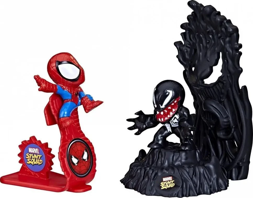Figūrėlė Hasbro Stunt Squad Spider-Man vs Venom