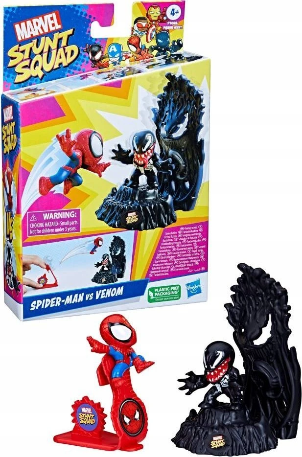 Figūrėlė Hasbro Stunt Squad Spider-Man vs Venom