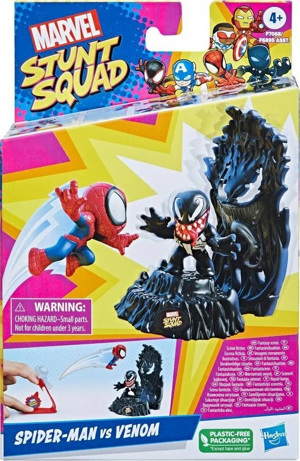 Figūrėlė Hasbro Stunt Squad Spider-Man vs Venom
