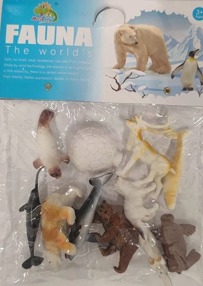 Hasbro Mz Import Sea/laukiniai/poliariniai gyvūnai pakuotėje 12vnt. JD3-012 09783