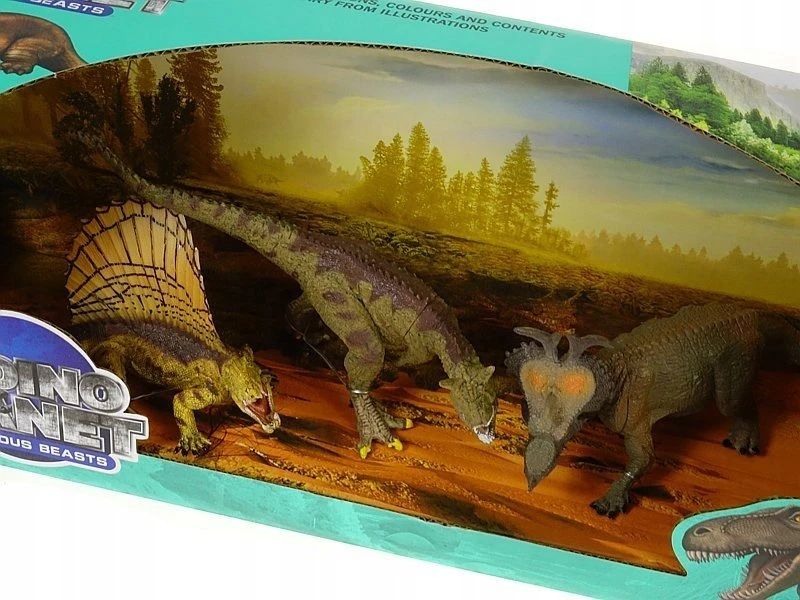 Figūrėlė Hipo Dinozaury 17cm 3 vnt.