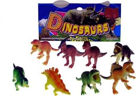 Hipo Dinozaurai 6-8 cm 8 vnt. HHS068 05240