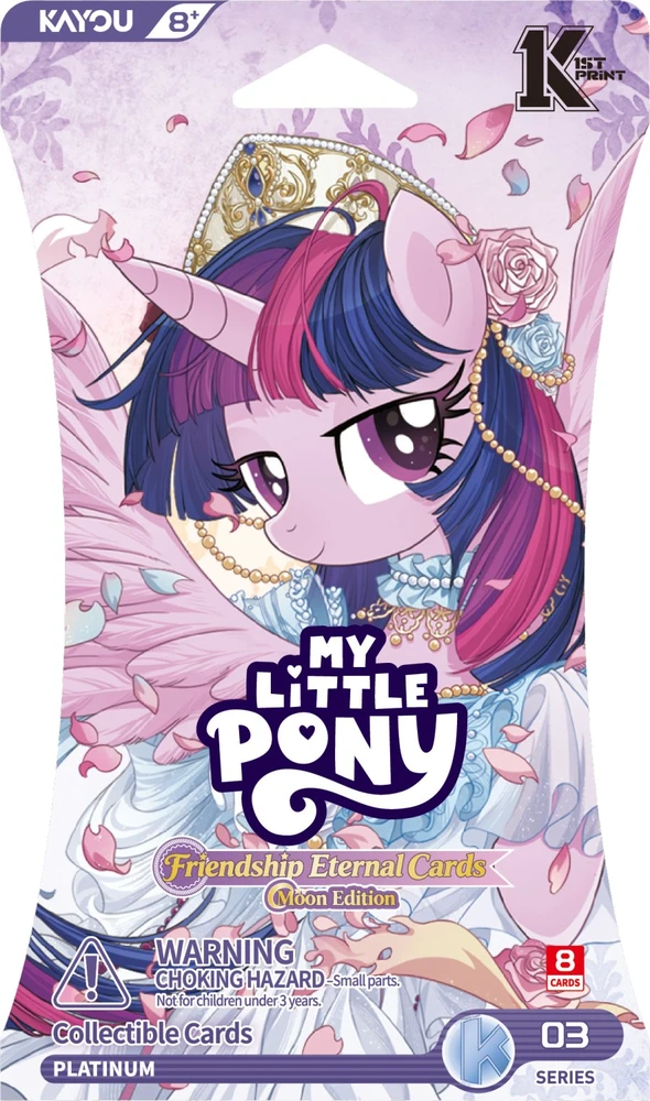 Figūrėlė Idea & Design Works My Little Pony: Frendship Eternal Cards - Moon Edition 003 - Platinum Blister Ekranas (24) (2029569)