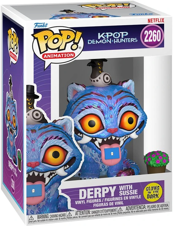 FUNKO POP! Vinilinė figūrėlė: Kpop Demon Hunters - Derpy, 9 cm