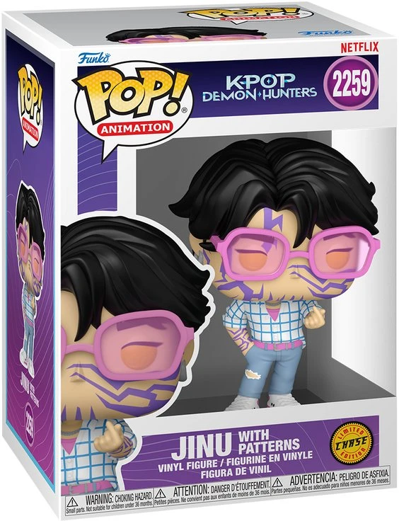 FUNKO POP! Vinilinė figūrėlė: Kpop Demon Hunters - Jinu, 9 cm