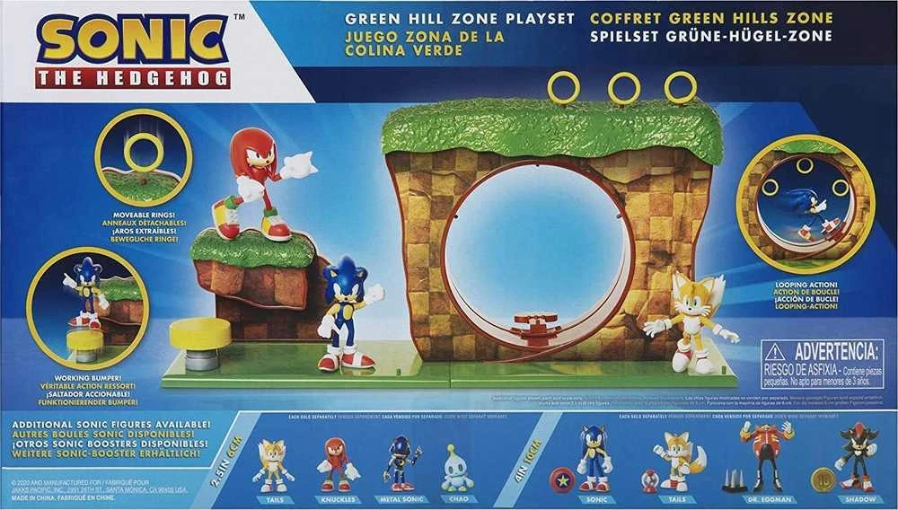 Usorteret Sonic – Žalias Hill Zone Playset (403934)