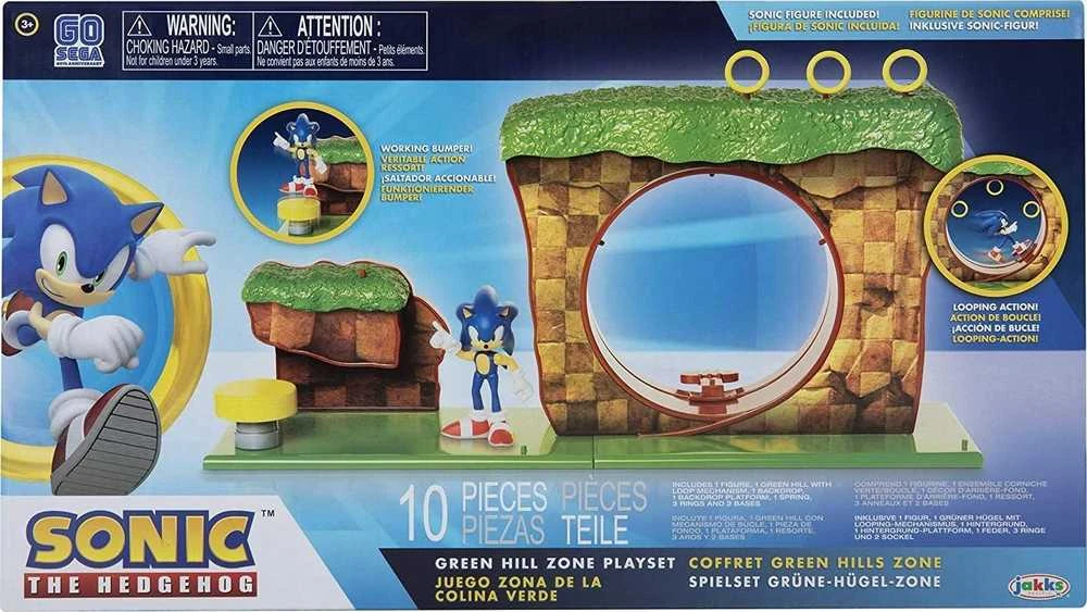 Usorteret Sonic – Žalias Hill Zone Playset (403934)
