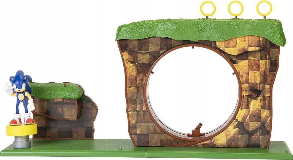 Usorteret Sonic – Žalias Hill Zone Playset (403934)