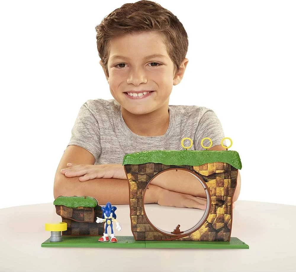 Usorteret Sonic – Žalias Hill Zone Playset (403934)
