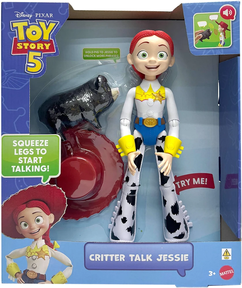 Toy Story Žaislų istorija - Žaislų pasaka Džesė 30 cm, anglų k. (JKL99)