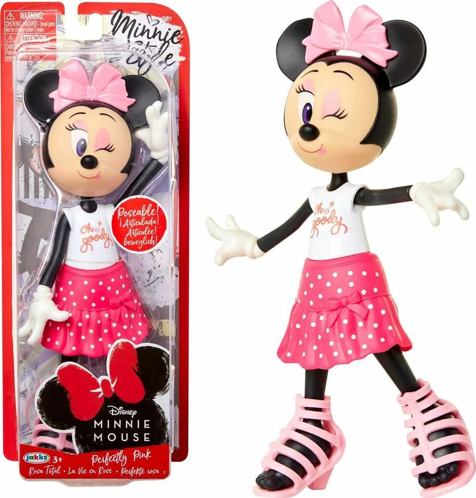 Disney, Minnie Mouse, Lėlė, Puikiai Rožinė, Mergaitėms