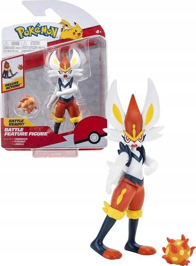 POKEMON W10 Veiksmo figūrėlė, 10 cm