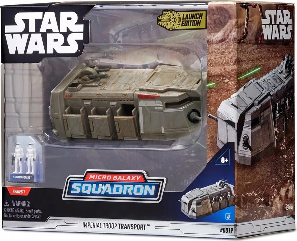 Figūrėlė Jazwares Gwiezdne Wojny Star Wars Imperial Trop Seria 1, Važiuoklė