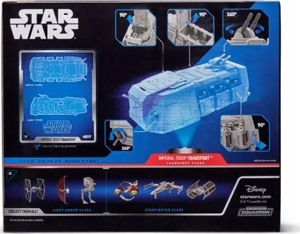 Figūrėlė Jazwares Gwiezdne Wojny Star Wars Imperial Trop Seria 1, Važiuoklė