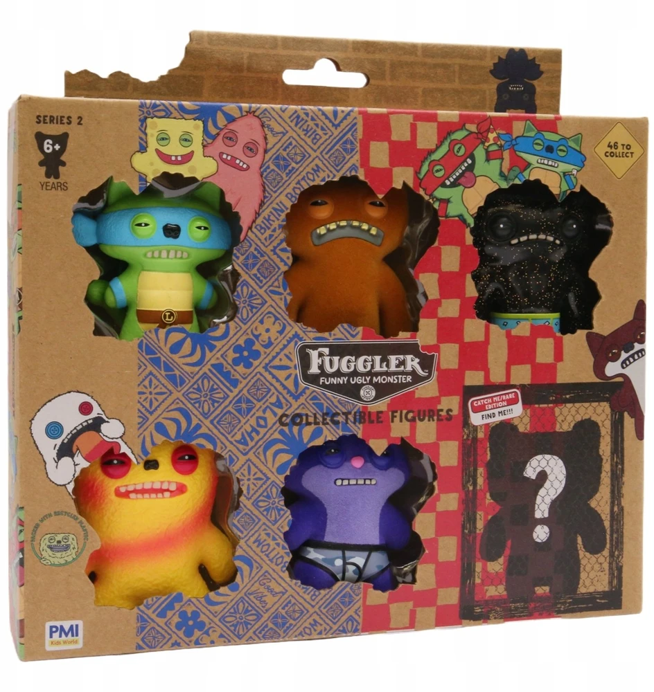 Pmi Kids World FUGGLER S2 FIGŪRĖLĖS - 6 PRABANGIŲ DĖŽUTĖ (Asortimentas)