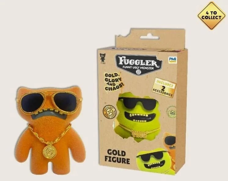 Pmi Kids World FUGGLER S3 AUKSINIS LEIDIMAS - AUKSINĖ FIGŪRĖLĖ VERSIJA A