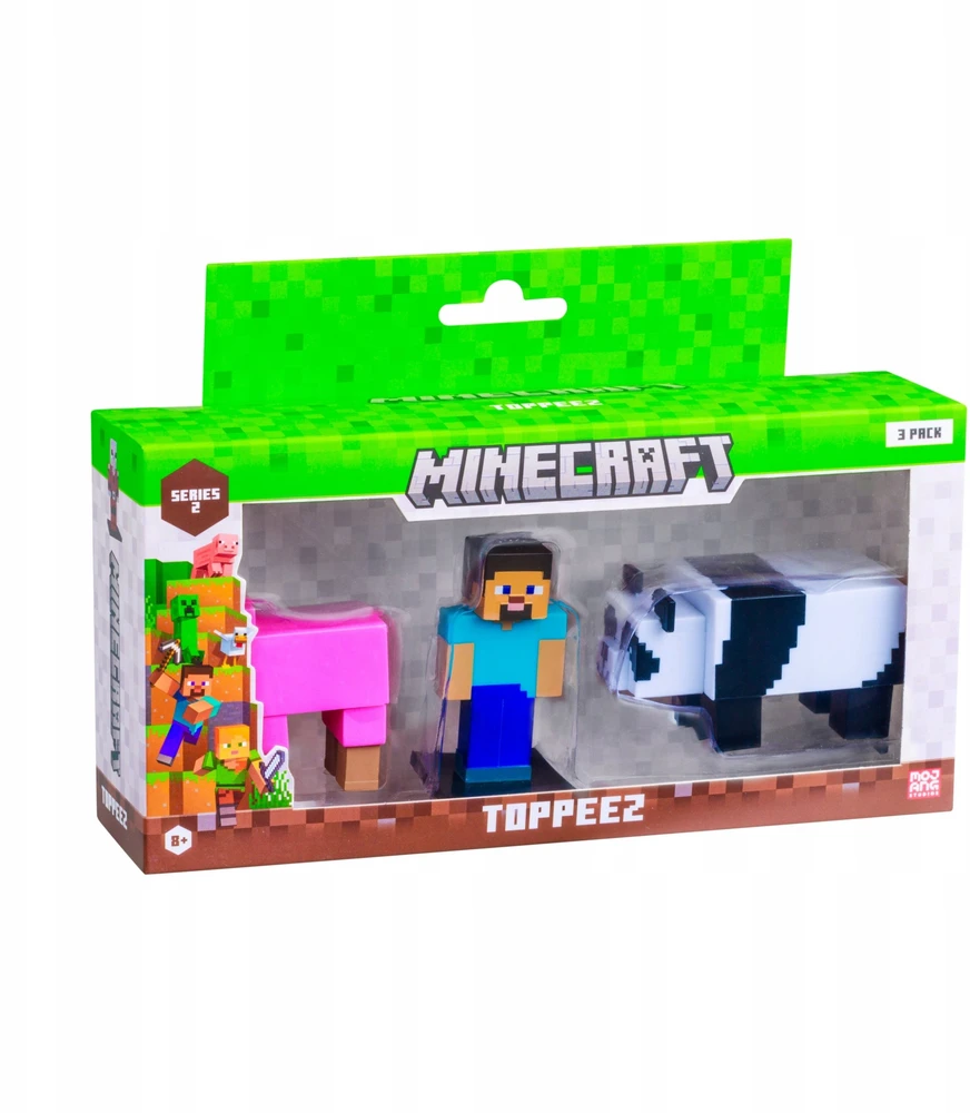 Pmi Kids World MINECRAFT S2 FIGURES - 3 PACK (ASSORTMENT)