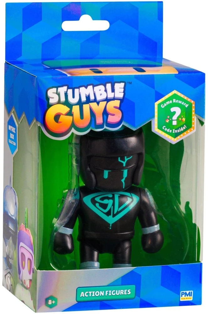 Pmi Kids World STUMBLE GUYS S3 MYTHIC EDITION ACTION FIGURE - NEGATON SMASHGLOVES