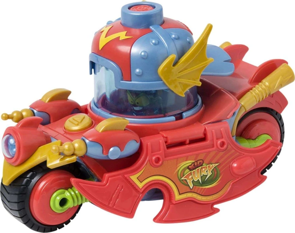 „Figūrėlė Magic Box Super Things“ – „Važiuoklė Speed Fury i Kid Fury“ (PSTSP112IN60)