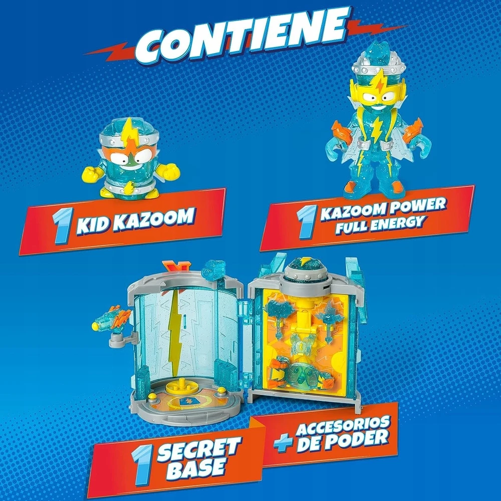 Magic Box SuperZings SuperThings baza + figurki i priedai Secret Base Kazoom Power