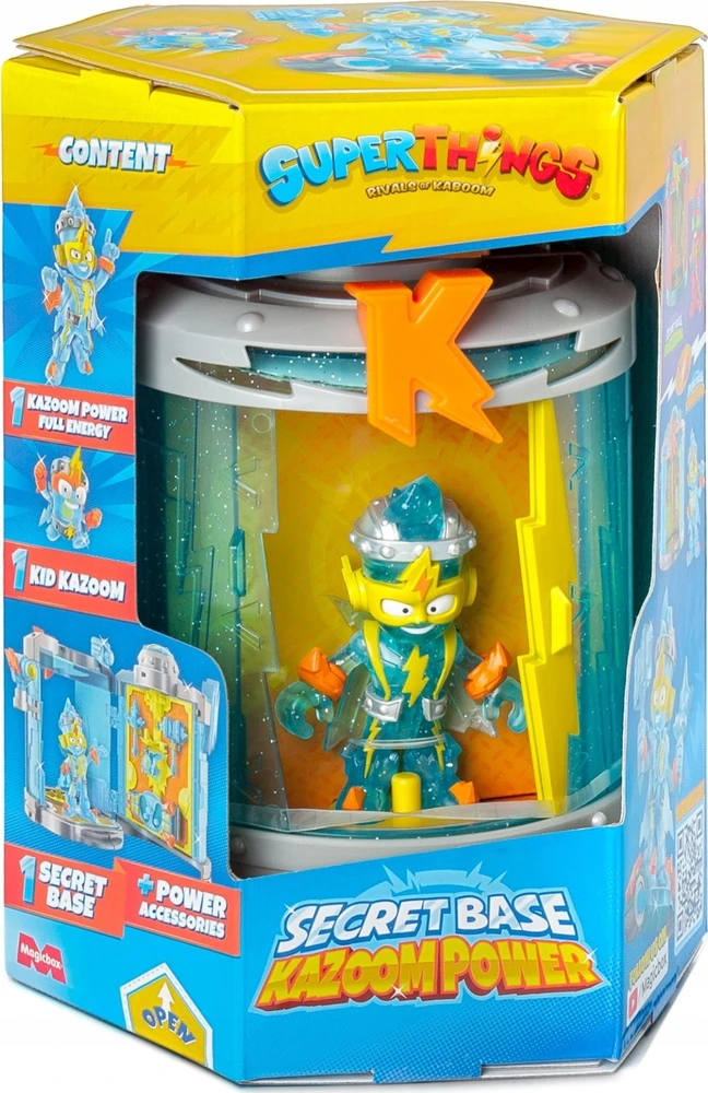 Magic Box SuperZings SuperThings baza + figurki i priedai Secret Base Kazoom Power