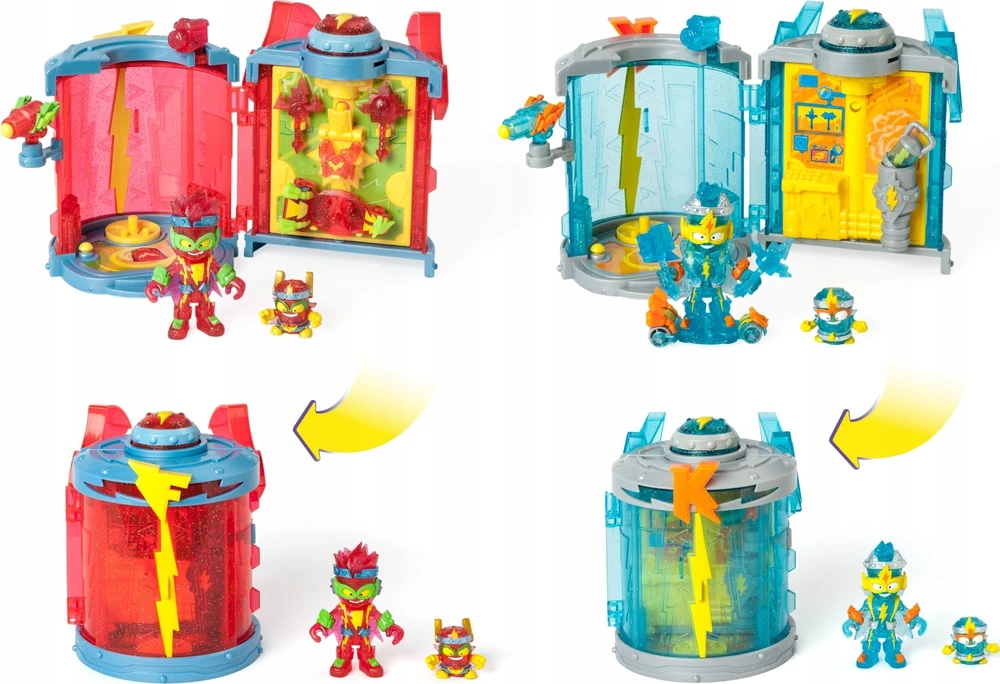 Magic Box SuperZings SuperThings baza + figurki i priedai Secret Base Kazoom Power