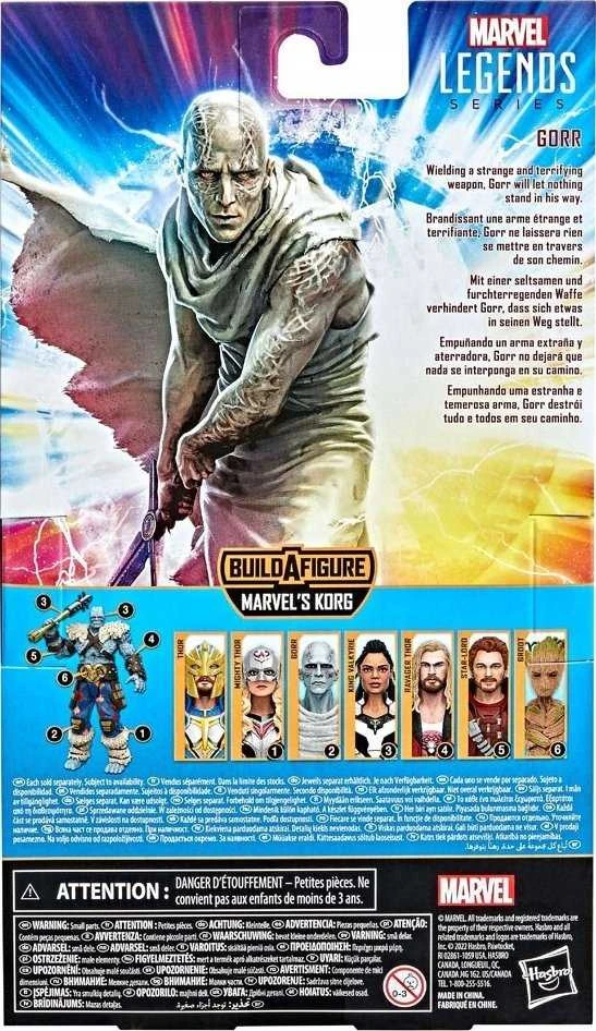 Figūrėlė Marvel Legends Series 6 Inch Build-A-Figure 's Korg Gorr