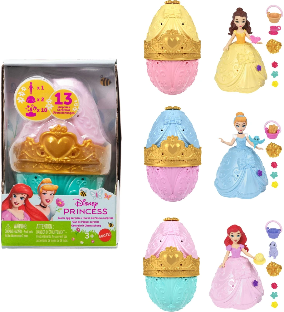 Figūrėlė Mattel DISNEY KSIEZNICZKI JAJKO NIESPODZ MIX JHG92 BC6