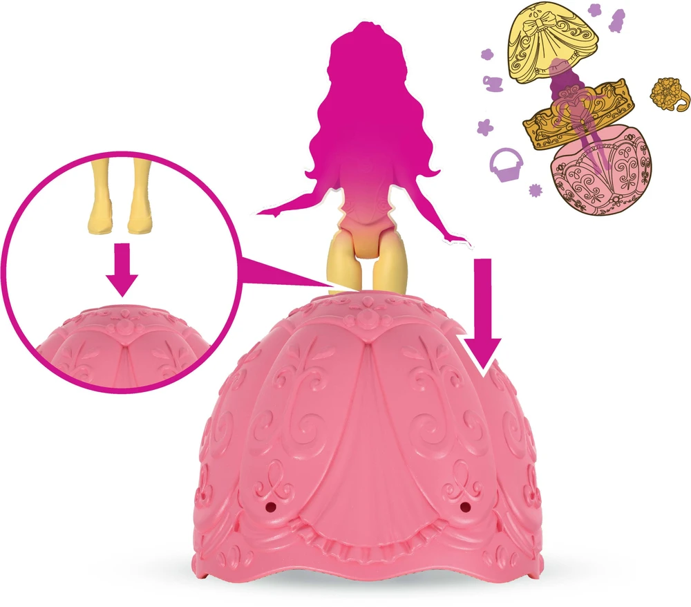 Figūrėlė Mattel DISNEY KSIEZNICZKI JAJKO NIESPODZ MIX JHG92 BC6