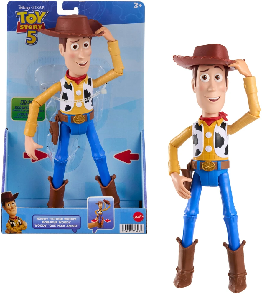 Mattel Toy Story Žaislų istorija - firminis Hello Woody 30cm (JKV38)