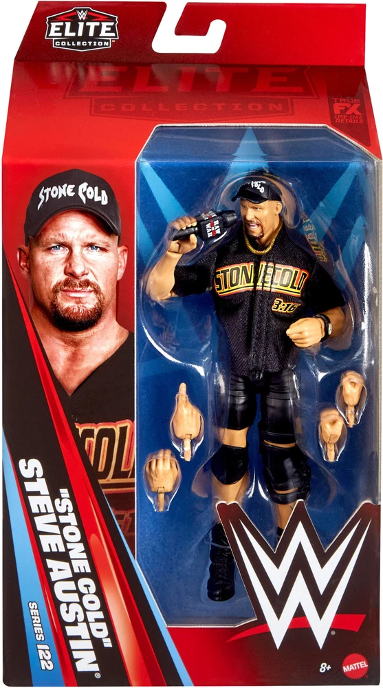 Figūrėlė Mattel WWE Elite Collection Stone Cold Steve Austin (JHT52)