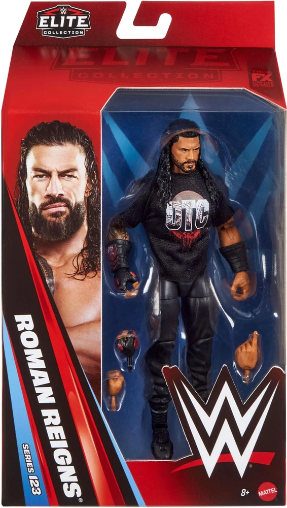 Figūrėlė Mattel WWE Elite Collection Roman Reigns (JHT62)