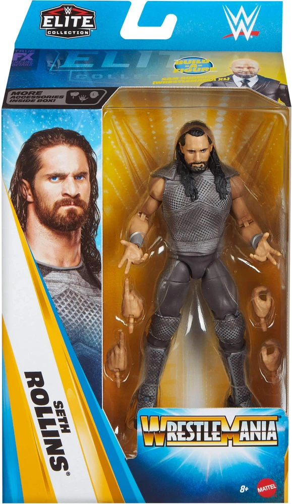 Figūrėlė Mattel Figūrėlė WWE Seth Rollins (JHX75)