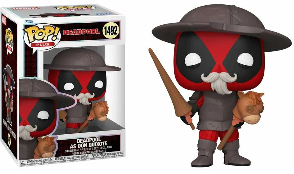 FUNKO POP! Vinilinė figūrėlė: Marvel: Deadpool (Don Quixote), 9 cm