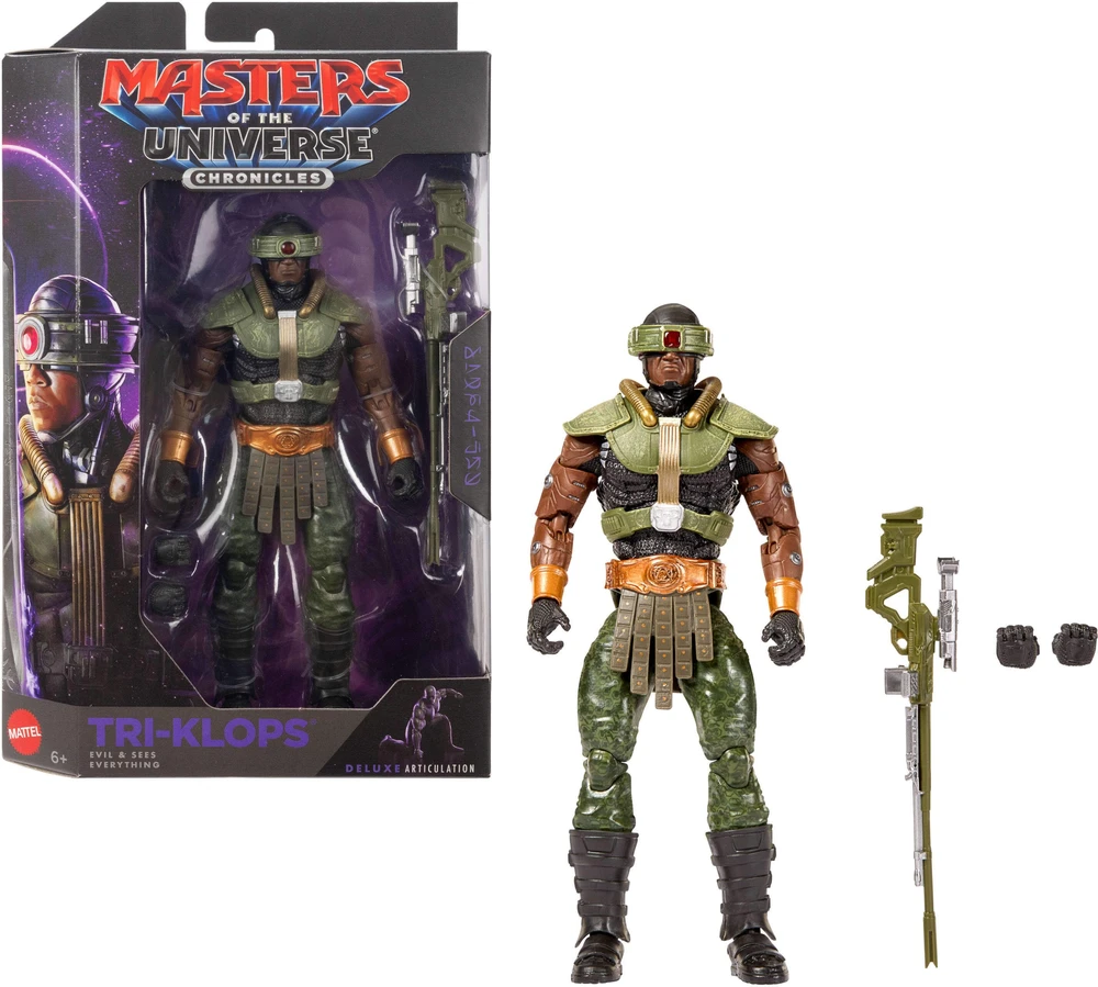 Mattel MOTU FIRST ONES CHRONICLES figūrėlė Tri-Klops (JKJ24)