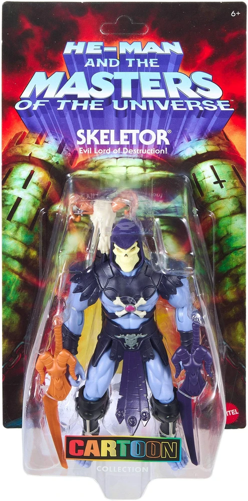 Mattel Figūrėlė Masters of the Universe Skeletor iš animacijos