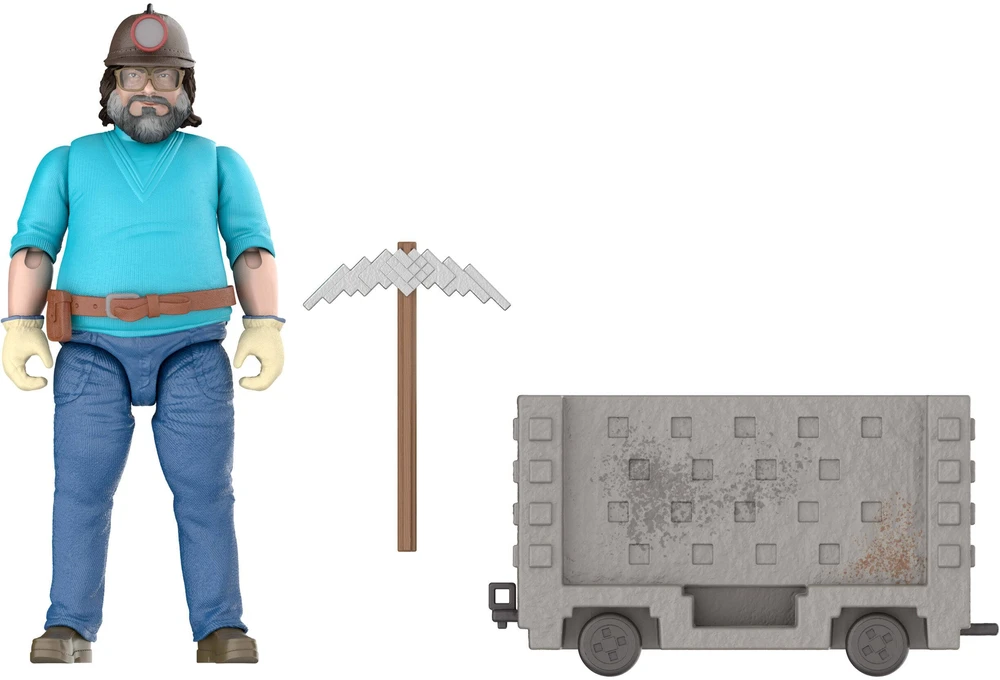 Mattel Minecraft - Steve'o ir kasyklų vežimėlio filmas (JGP20)
