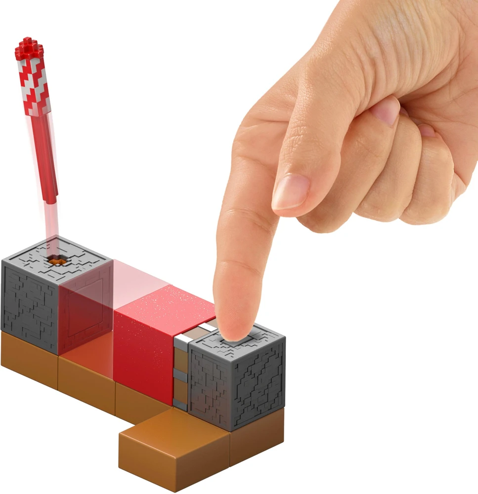 Mattel Figūrėlė Minecraft su fejerverkų paleidimo įrenginiu rinkinys