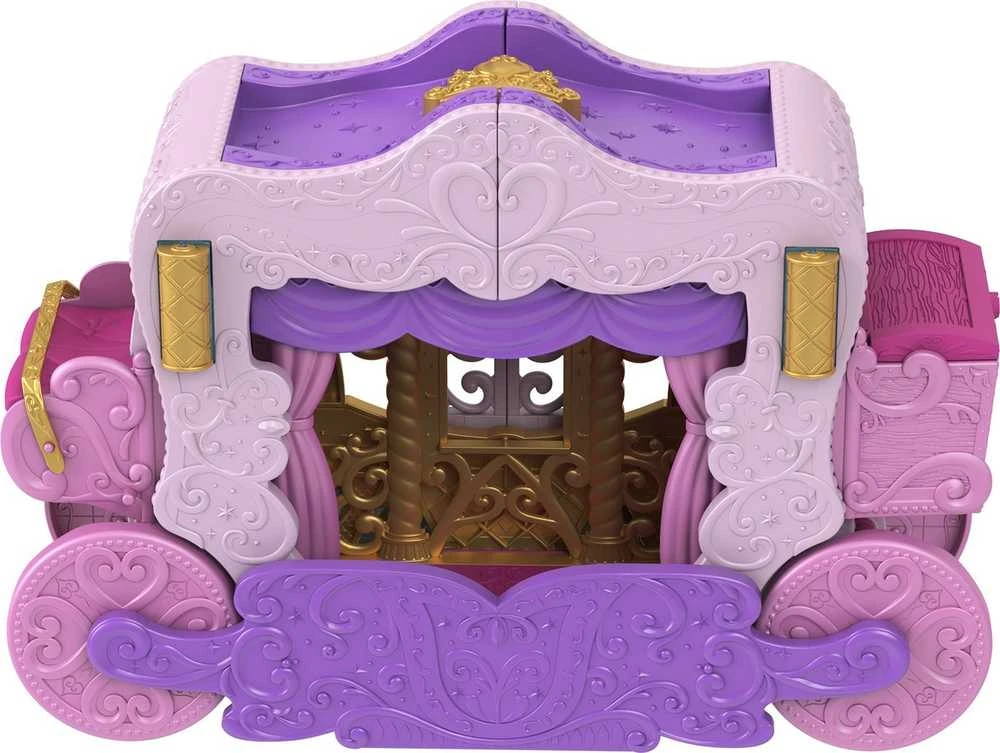 Mattel Disney Princess. Rinkinys 2w1 Karoca i Zamek HWX17