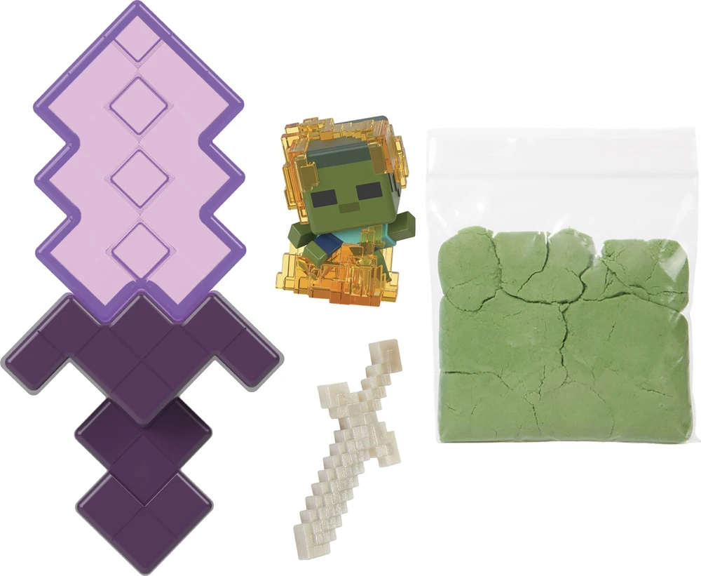 Mattel Siurprizų rinkinys Minecraft mini
