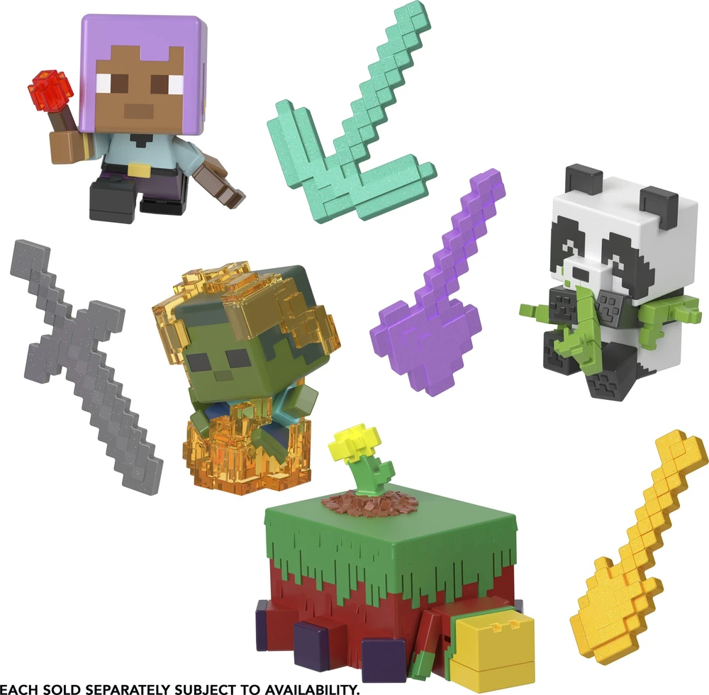 Mattel Siurprizų rinkinys Minecraft mini