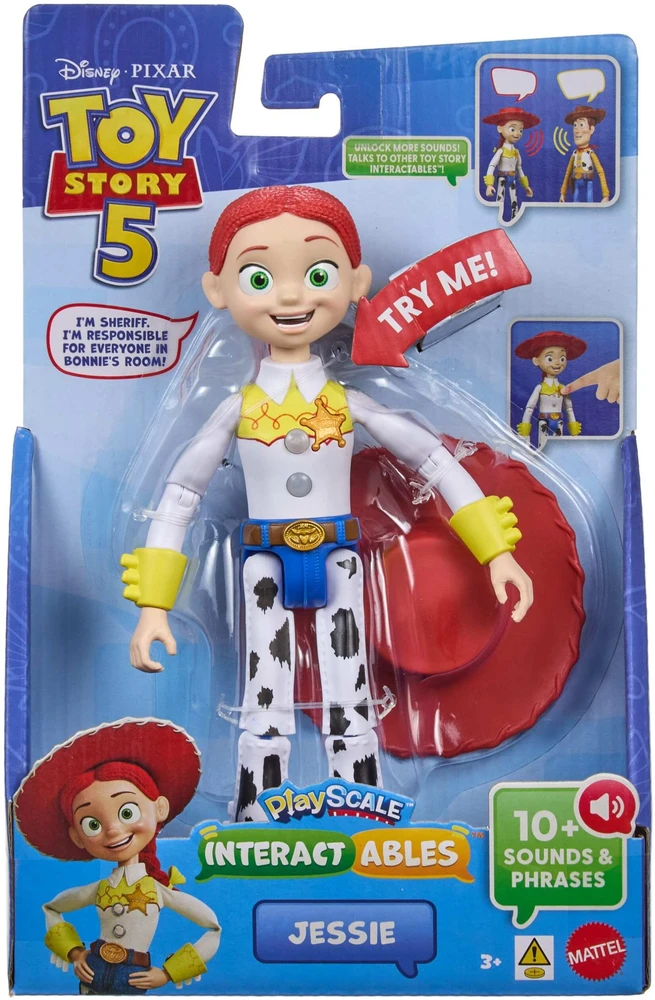 Mattel Disney Žaislų istorija 5 Jessie Interaktyvūs žaislai 22 cm EN