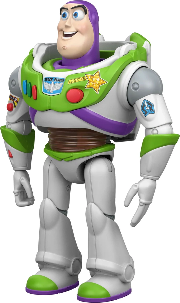 Mattel Disney Toy Story 5 interaktyvi Bazo Šviesmečio figūrėlė, 18 cm