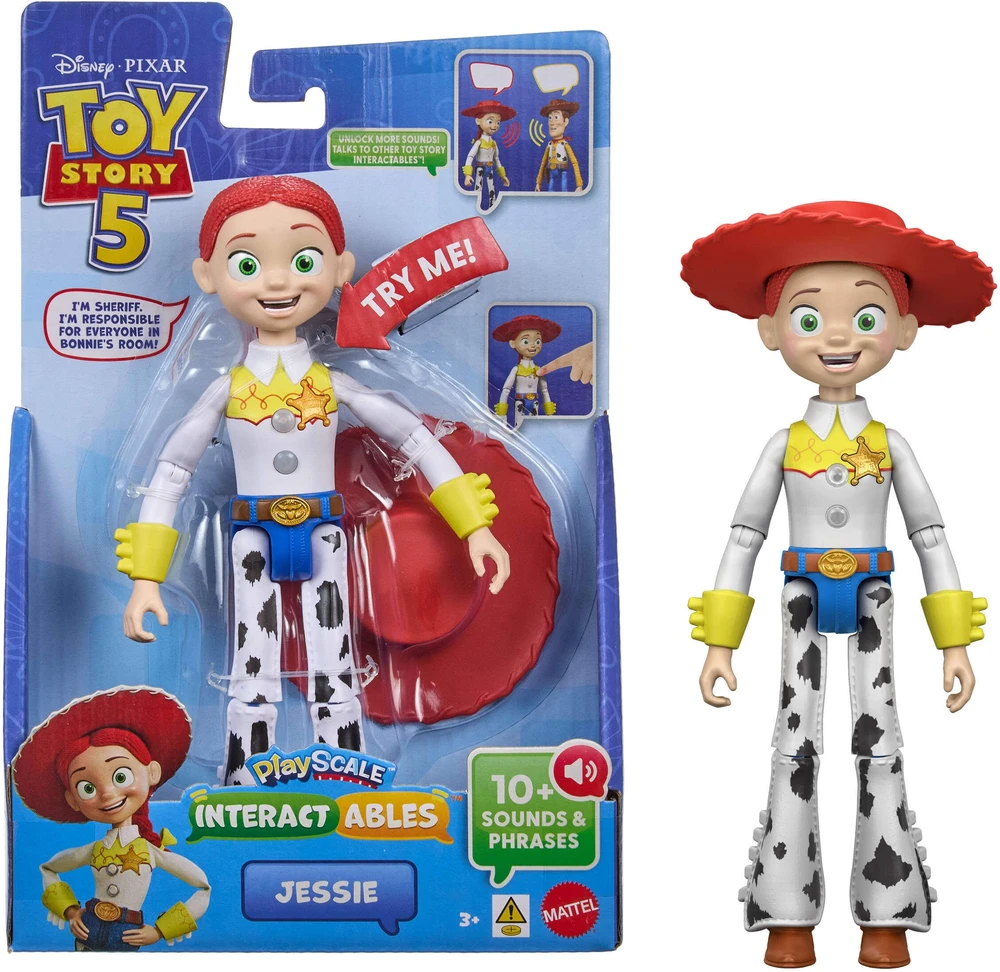 Mattel Disney Žaislų istorija 5 Jessie Interaktyvūs žaislai 22 cm EN