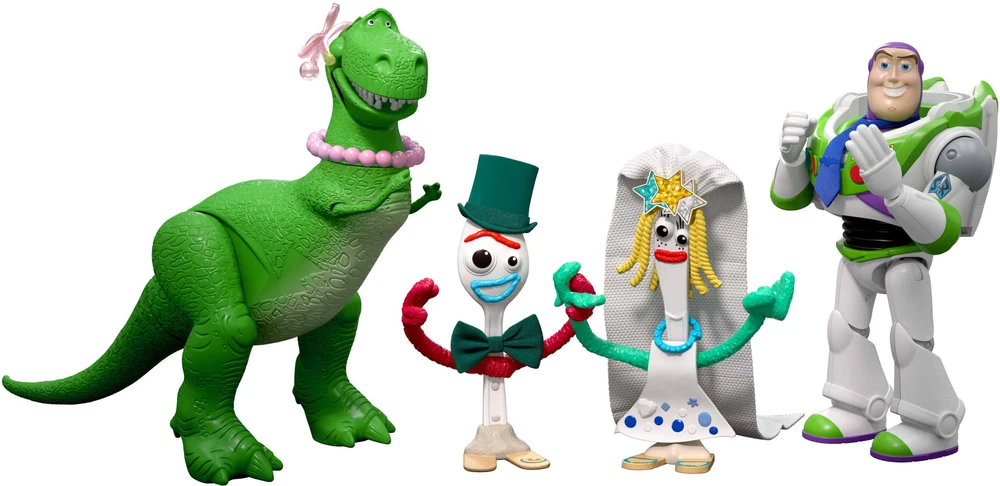 Mattel Figūrėlių rinkinys Disney Pixar Toy Story 5 4 vnt